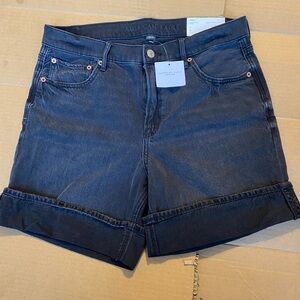 American Eagle Outfitters Dark Blue Jean Shorts